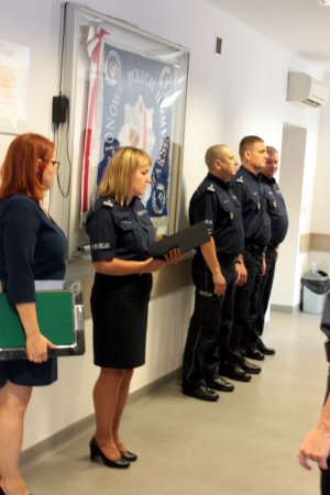 Nagrody i awanse dla najlepszych funkcjonariuszy KRP Warszawa II