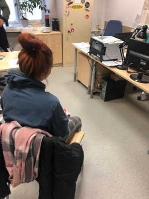 zatrzymana podczas przesłuchania