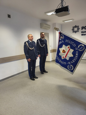 Uroczyste przekazanie obowiązków Komendanta Rejonowego Policji Warszawa II
