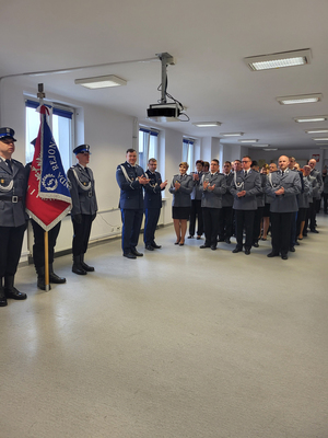 Uroczyste przekazanie obowiązków Komendanta Rejonowego Policji Warszawa II