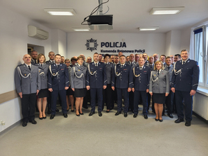 Uroczyste przekazanie obowiązków Komendanta Rejonowego Policji Warszawa II