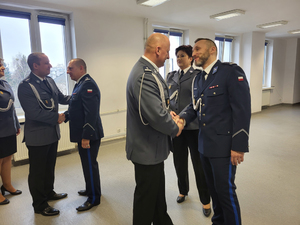 Uroczyste przekazanie obowiązków Komendanta Rejonowego Policji Warszawa II