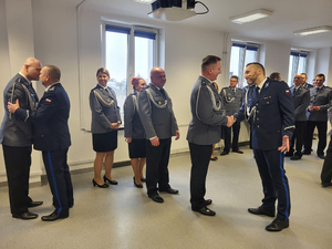 Uroczyste przekazanie obowiązków Komendanta Rejonowego Policji Warszawa II