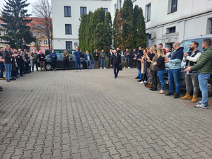 Uroczyste przekazanie obowiązków Komendanta Rejonowego Policji Warszawa II