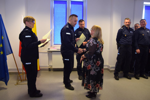 Obchody Święta Służby Cywilnej w mokotowskiej komendzie