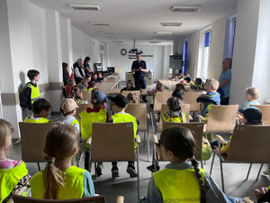 Z przedszkola do komendy – mali odkrywcy pracy policji