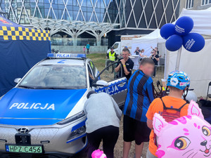 Policjanci wzięli udział w pikniku ,,Mokotowskie Pożegnanie lata”