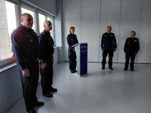 Dziękujemy za lata wspólnej służby - pożegnanie podkom. Katarzyny Jaroni