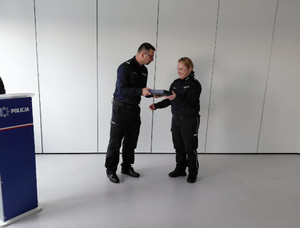 Dziękujemy za lata wspólnej służby - pożegnanie podkom. Katarzyny Jaroni