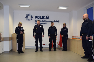 Obchody Dnia Służby Cywilnej w Komendzie Rejonowej Policji Warszawa II