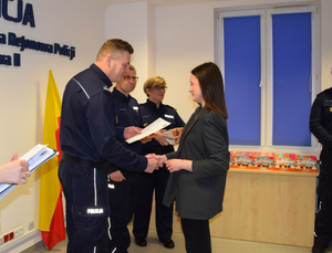 Obchody Dnia Służby Cywilnej w Komendzie Rejonowej Policji Warszawa II