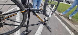 Wpadł z kradzionym rowerem. 45-latek usłyszał zarzut paserstwa