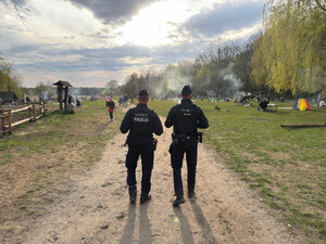 W trosce o bezpieczeństwo – policyjne działania w Lesie Kabackim
