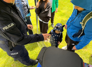 Policjanci podczas pikników rodzinnych