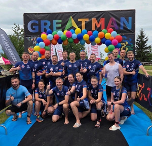 Dzielnicowy z Ursynowa wśród najlepszych triathlonistów w polskiej Policji
